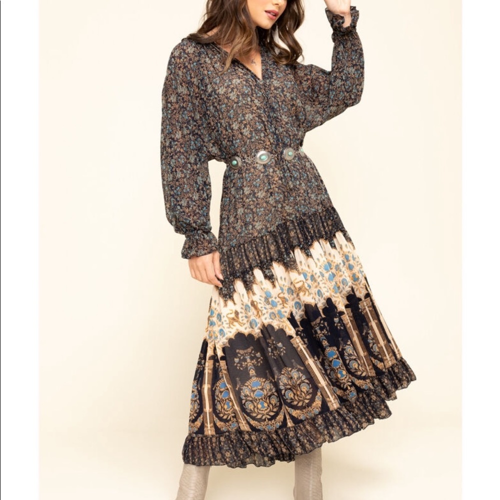 Free People Feeling Groovy Maxi NWT Small